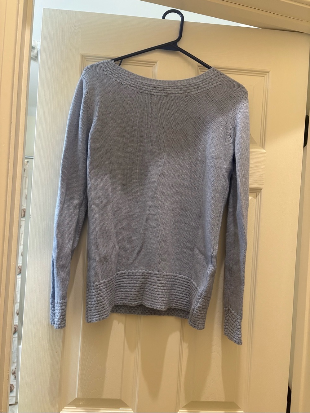 Benedetta B. Light Blue Women’s Wool and Cashmere Sweater - Picture 2 of 5